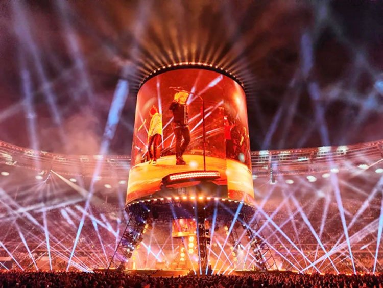 Indochine 41. Jubiläumsbühne