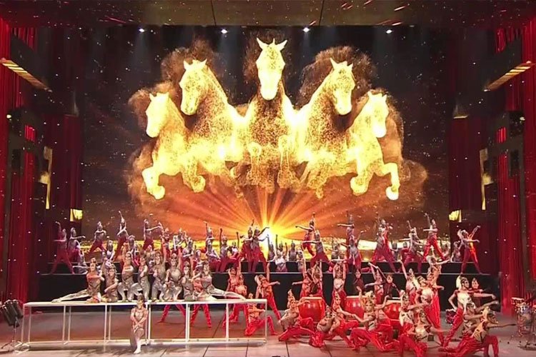 Galaveranstaltung zum Frühlingsfest in China