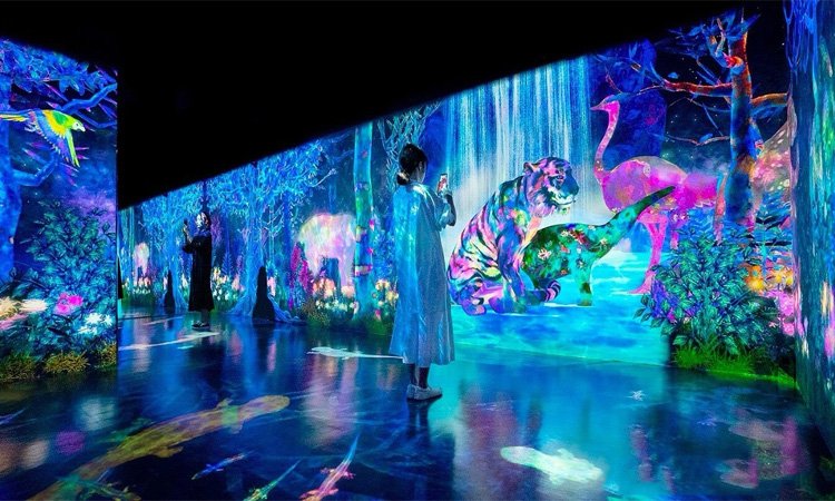 Sanat Pavyonu LED Ekran Tüneli