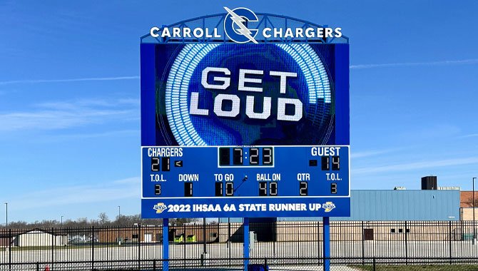 Carroll High School Scoreboards