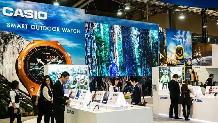 Schermo di sfondo a LED per esposizioni