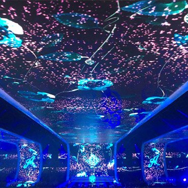 Affichage LED du ciel pour discothèque