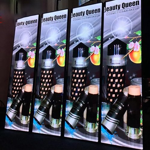 Pantalla LED para ferias comerciales de carteles