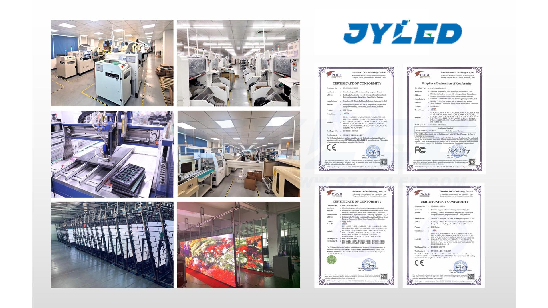 Escala e Certificação JYLED