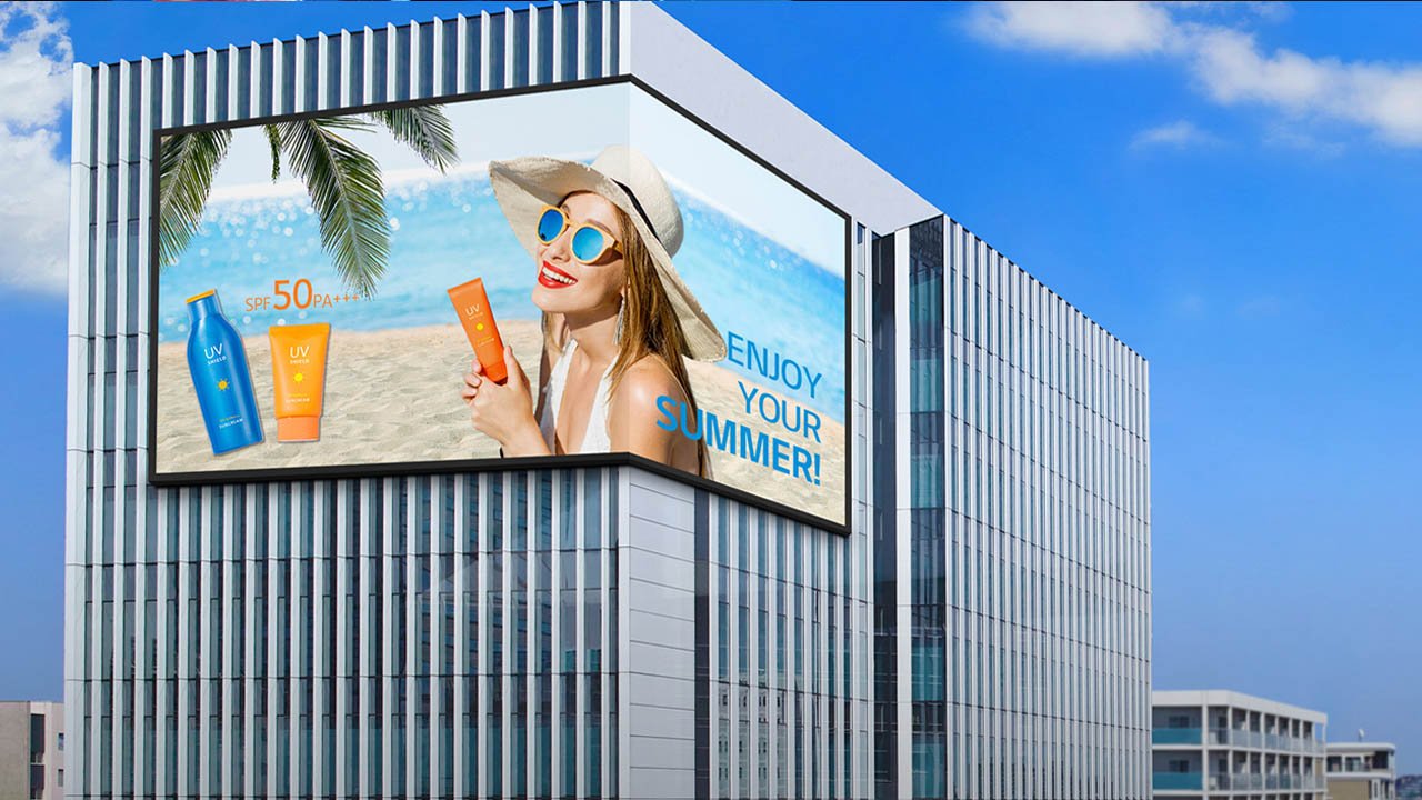 Grande outdoor de LED para exterior