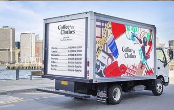 Mobile LED Advertising Truck