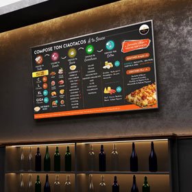 Restaurants LED Billboard