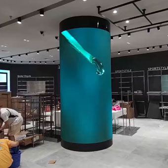 Tela LED flexível