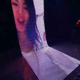 Flexible LED Video Curtains