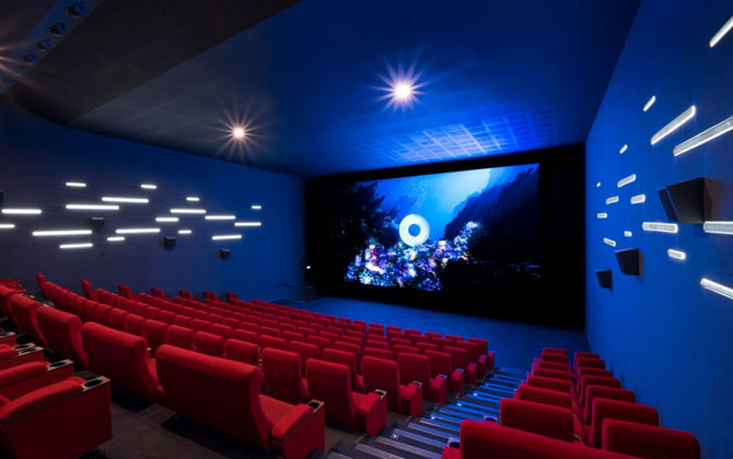 Display a LED per auditorium