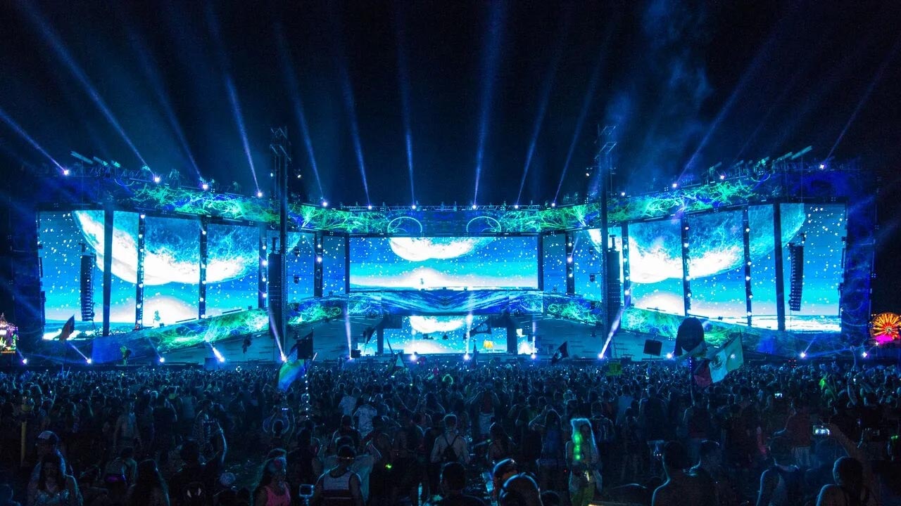 Écran LED pour concerts
