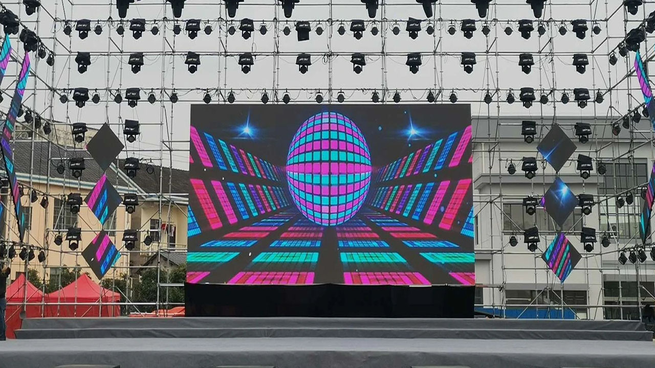 Pantalla LED P2.976 para escenario al aire libre