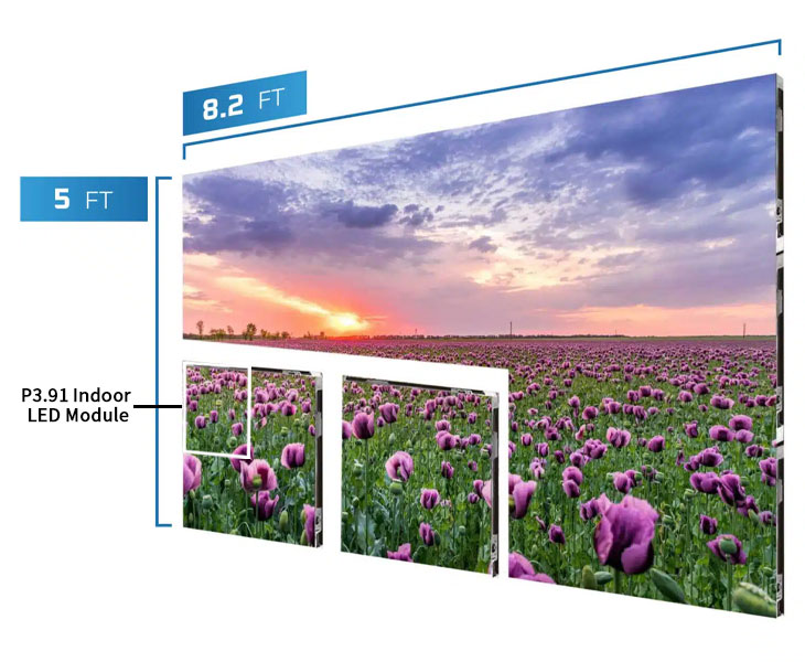 P3.91 Indoor LED Module Display