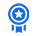 Ícone Azul de Qualidade