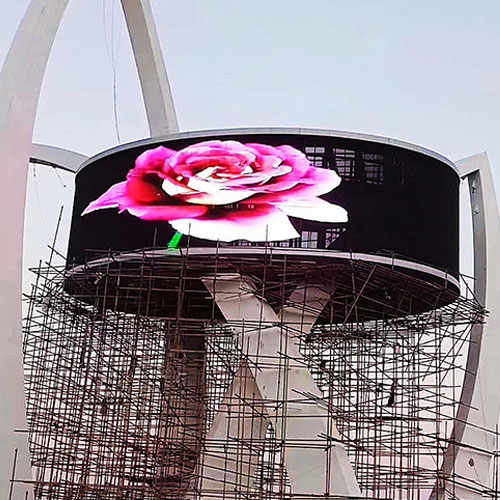 Round LED Curtain