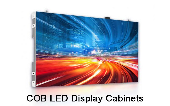 Vitrines à LED Cob
