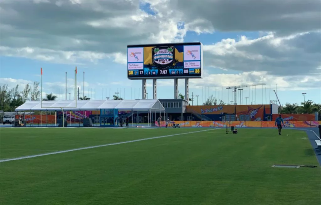 Applicazioni dello schermo LED dello stadio