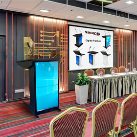 Podium LED intelligent pour auditorium