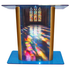 Podium LED pour églises