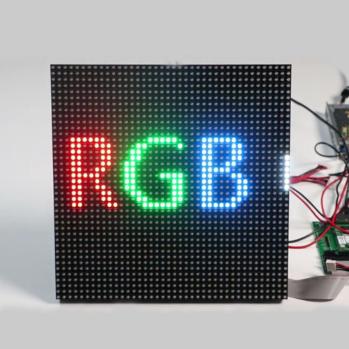 DIP LEDモジュールRGBケースショー