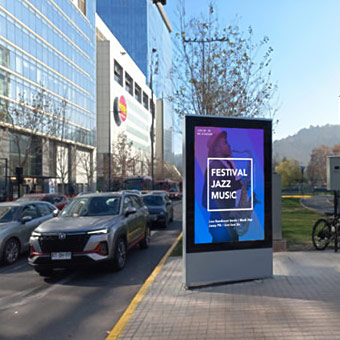 Dynamisches LED-Signage-Display