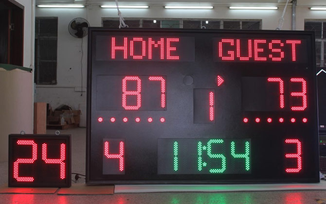 Vantaggio aziendale dei tabelloni segnapunti per basket Fair Play
