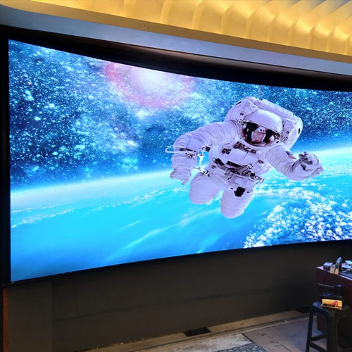 Mostra di casi di videowall LED a passo fine
