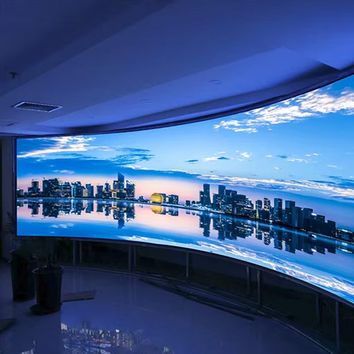 Spettacoli di videowall LED a passo fine