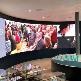 Videowall LED a passo fine nei musei