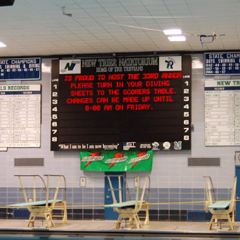 Fixed Swim Scoreboards