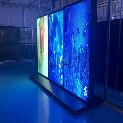 플로어 스탠딩 LED 스크린 아보카도