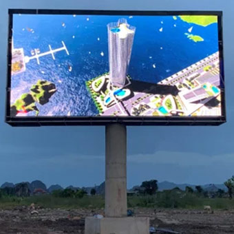 Módulo LED de serviço frontal Display LED externo
