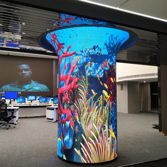 Módulos LED de serviço frontal Display LED flexível