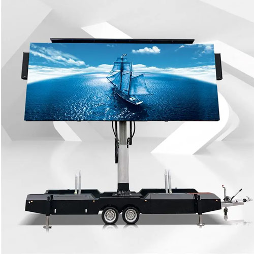 Mobiler LED-Anhänger für den Innenbereich
