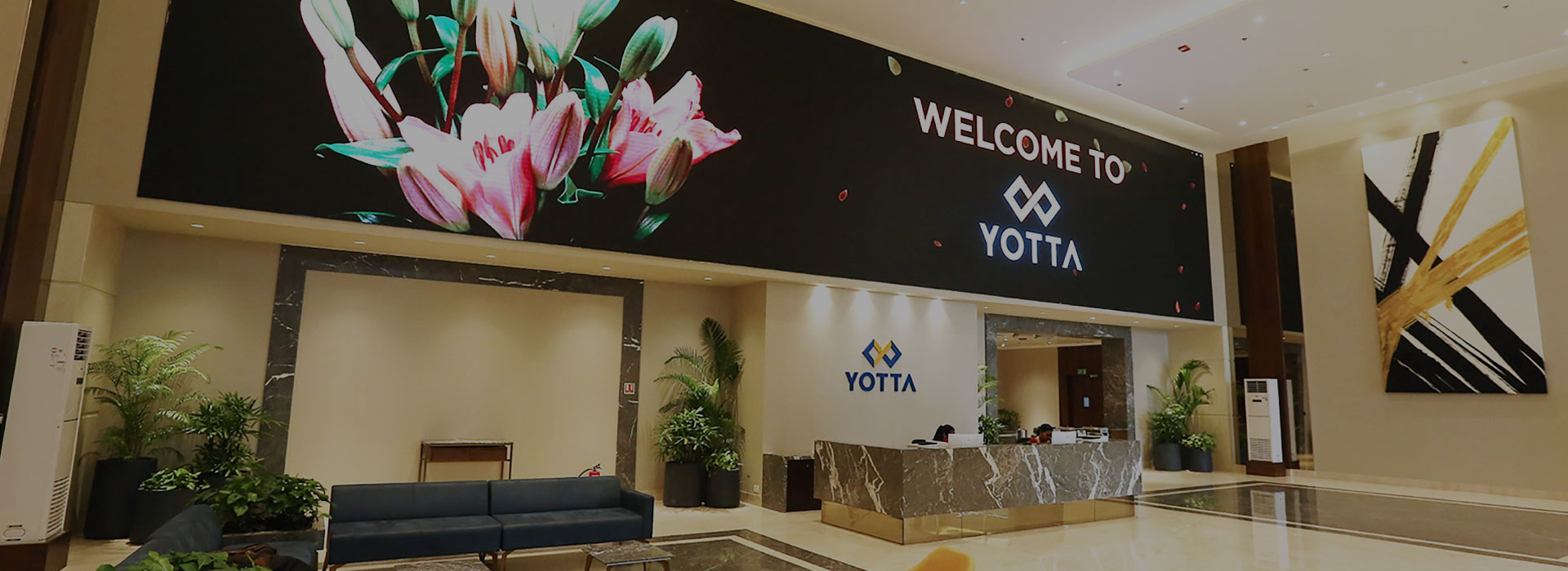 Pantalla LED para vestíbulo