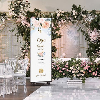 Display a LED per poster