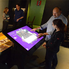 LED-Bildschirme können im Museumsseminar verwendet werden
