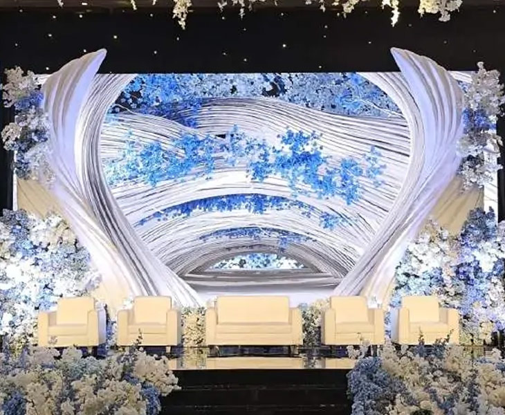 Parete LED per matrimoni