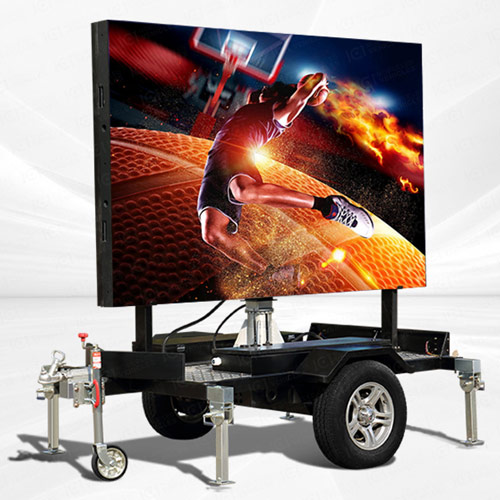 Mobile LED-Trailer-Kofferausstellung