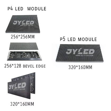 P4- und P5-LED-Modul