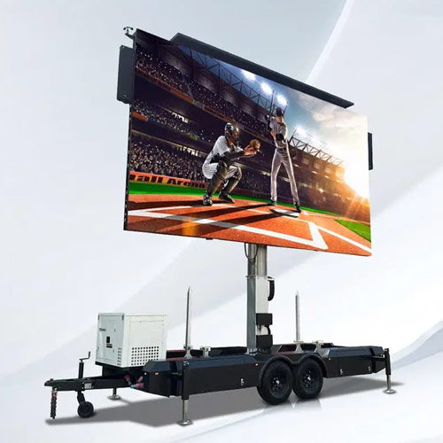 Sportbezogener mobiler LED-Trailer