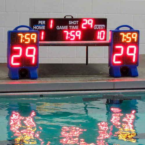 Swim Scoreboards Cases Shows