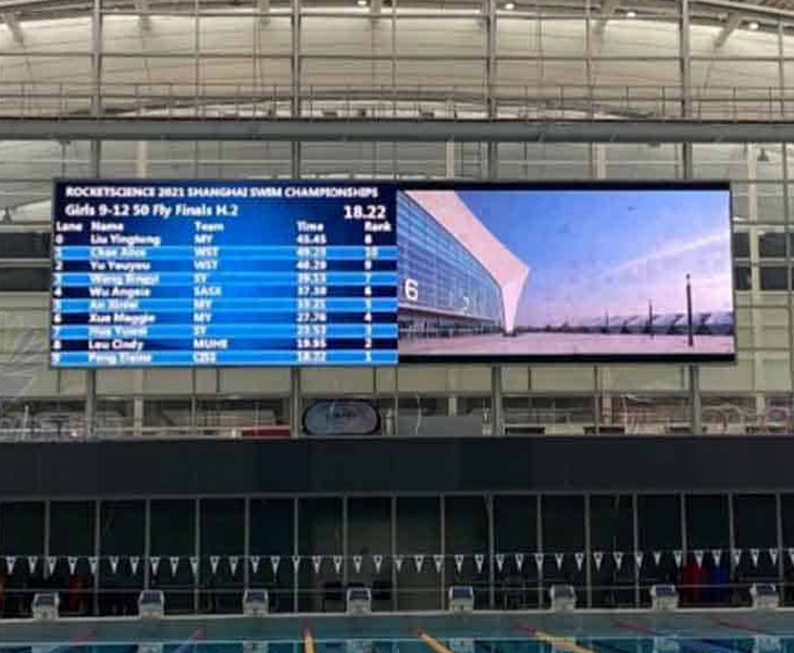 Swim Scoreboards Simple Maintenance And Cleaning
