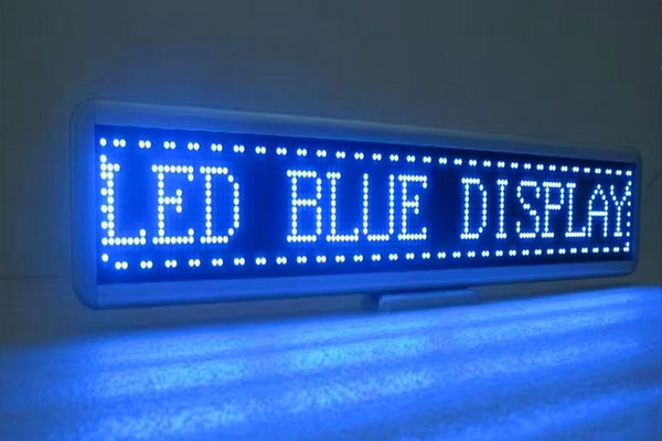 Blue LED Display