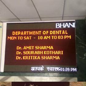 Hospital LED Display