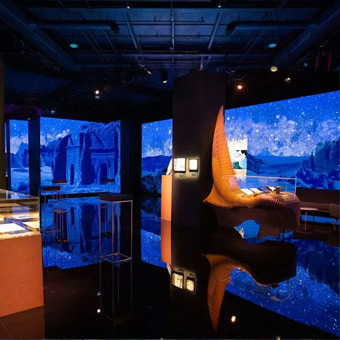 LED-Bildschirme für den Innenbereich von Museen
