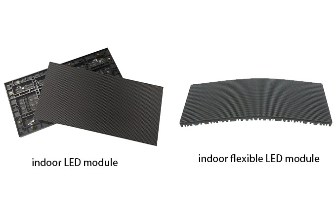 Module LED conventionnel d'intérieur et module LED flexible d'intérieur