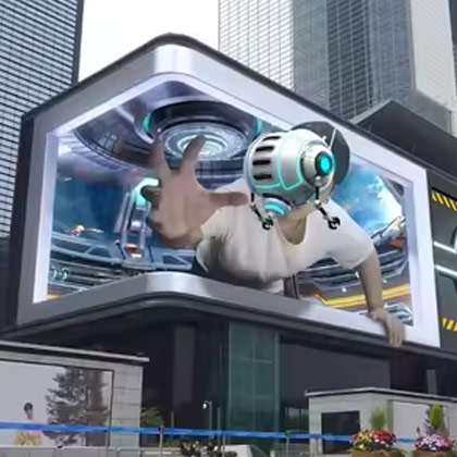 Vallas publicitarias LED 3D