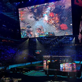 4k-LED-Bildschirm in E-Sport-Veranstaltungsorten