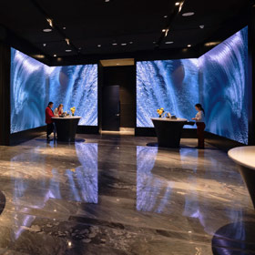 4k-LED-Bildschirm in Museen und Kunstgalerien